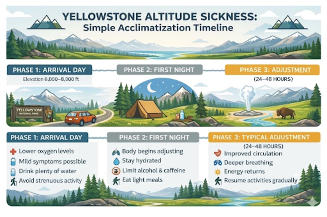 Yellowstone Elevation Sickness Symptoms, Risks, and What to Do