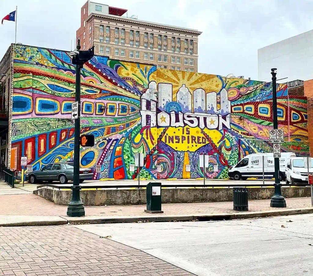 Houston Is Inspired Mural