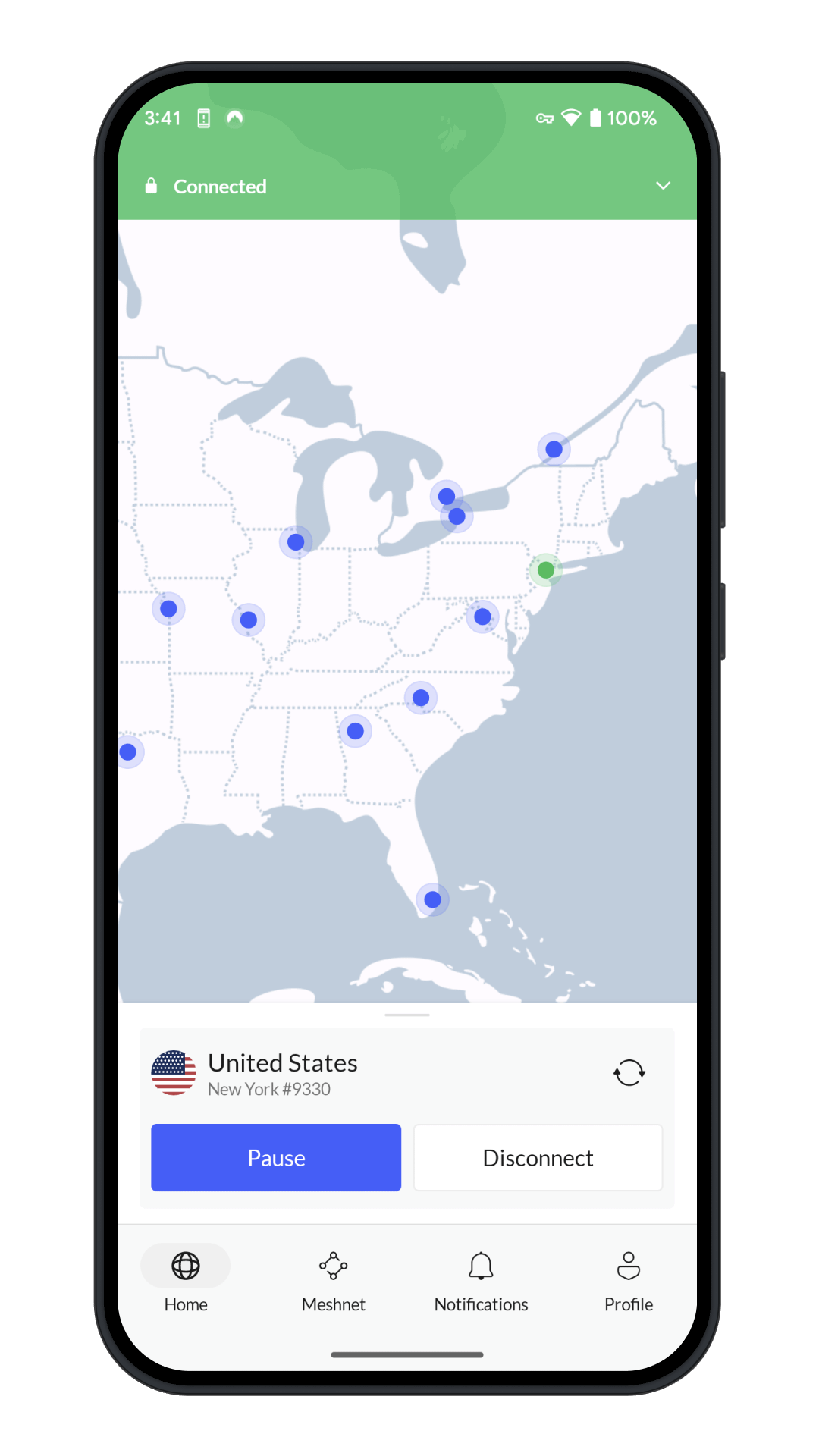 android connected us
