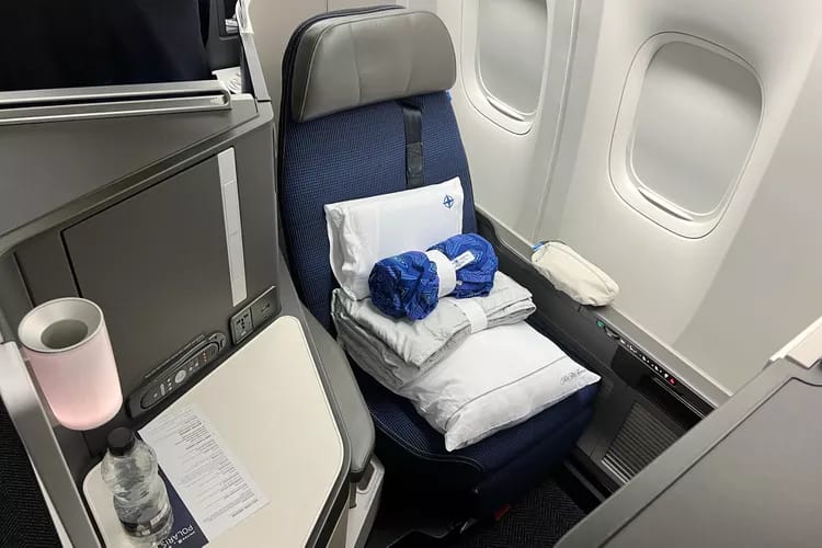 business class seat