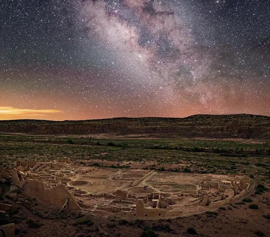 Ancient Ruins Under a Dark Sky?
